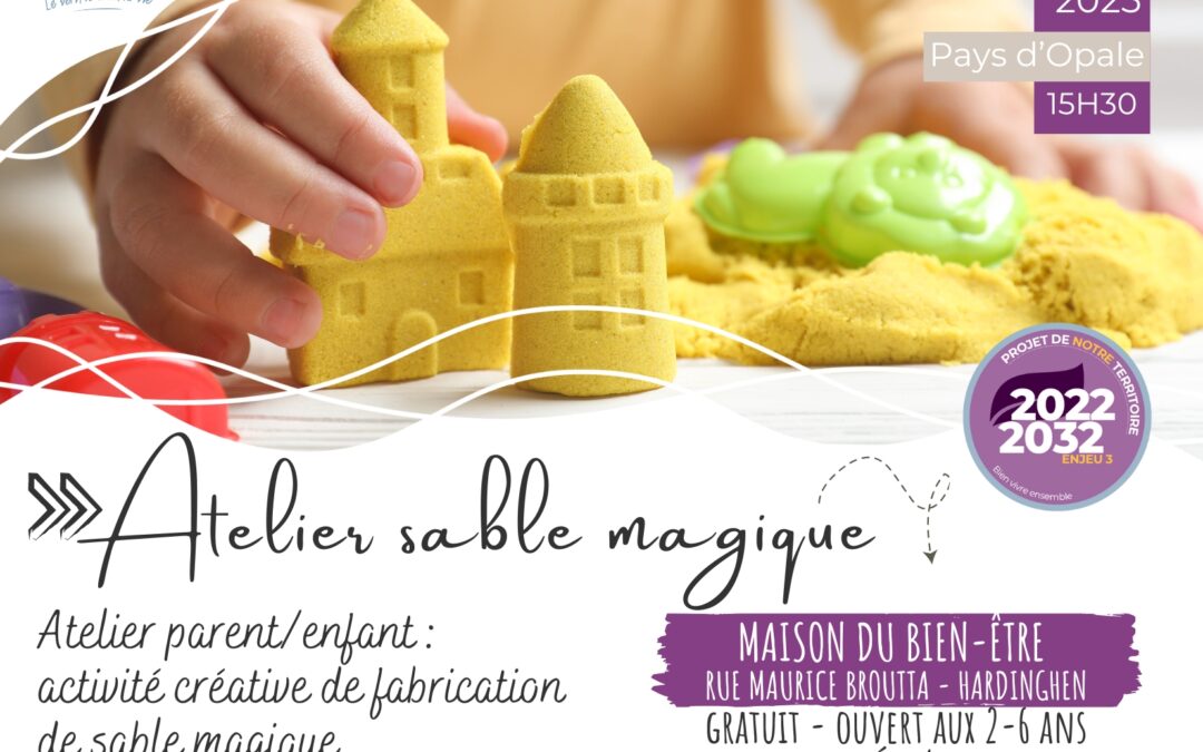 Atelier sable magique